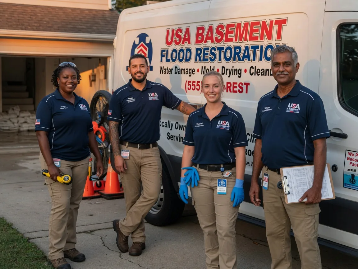Basement Flood Cleanup company in Lancing, TN